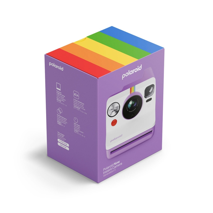 Polaroid Kamera Polaroid Now Generation 3 Lila in de groep HOME ELECTRONICS / Foto & Video / Camera\'s bij TP E-commerce Nordic AB (D11419)