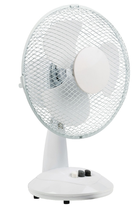 Valueline Tafelventilator 23 cm 21 W Plastic Wit in de groep HUISHOUDEN & TUIN / Ventilatoren & Klimaatproducten / Tafelventilatoren bij TP E-commerce Nordic AB (D11434)