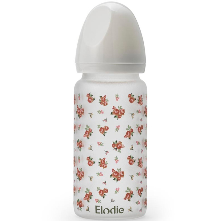 Elodie Details Glass Feeding Bottle, Autumn Rose in de groep SPEELGOED, KINDER- & BABYPRODUCTEN / Eten & Drinken / Kinderservies bij TP E-commerce Nordic AB (D11448)