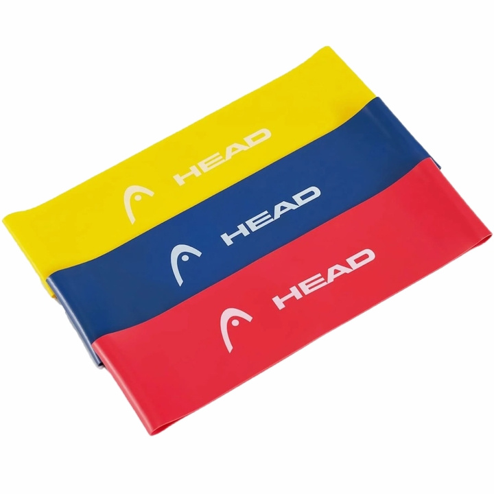 Head Elastiska Latex band 3st in de groep SPORT, VRIJE TIJD & HOBBY / Oefen materiaal / Training-accessoires bij TP E-commerce Nordic AB (D11538)