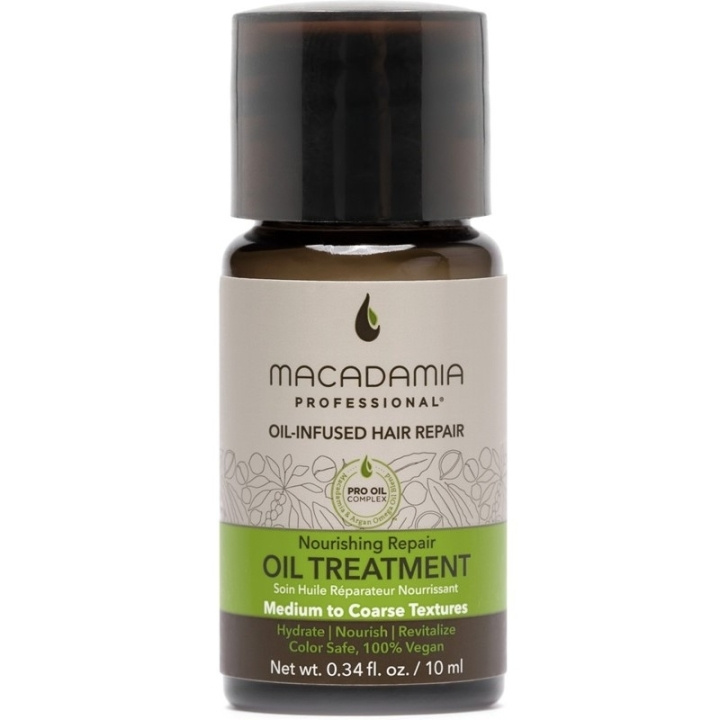 Macadamia Natural Oil Macadamia Nourishing Moisture Oil Treatment 10ml in de groep BEAUTY & HEALTH / Haar & Styling / Haarverzorging / Haarolie bij TP E-commerce Nordic AB (D11562)