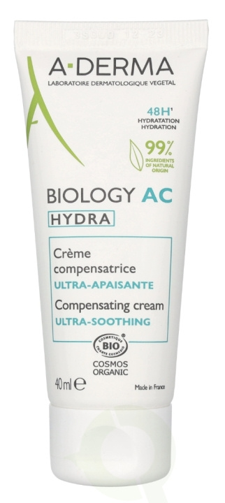 A-Derma Biology AC Hydra Compensating Cream 40 ml in de groep BEAUTY & HEALTH / Huidsverzorging / Gezicht / Dagcrème bij TP E-commerce Nordic AB (D11687)