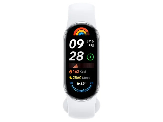 Xiaomi Smart Band 9 Silver in de groep SPORT, VRIJE TIJD & HOBBY / Smartwatch & Activiteitsmeters / Smartwatches bij TP E-commerce Nordic AB (D11868)