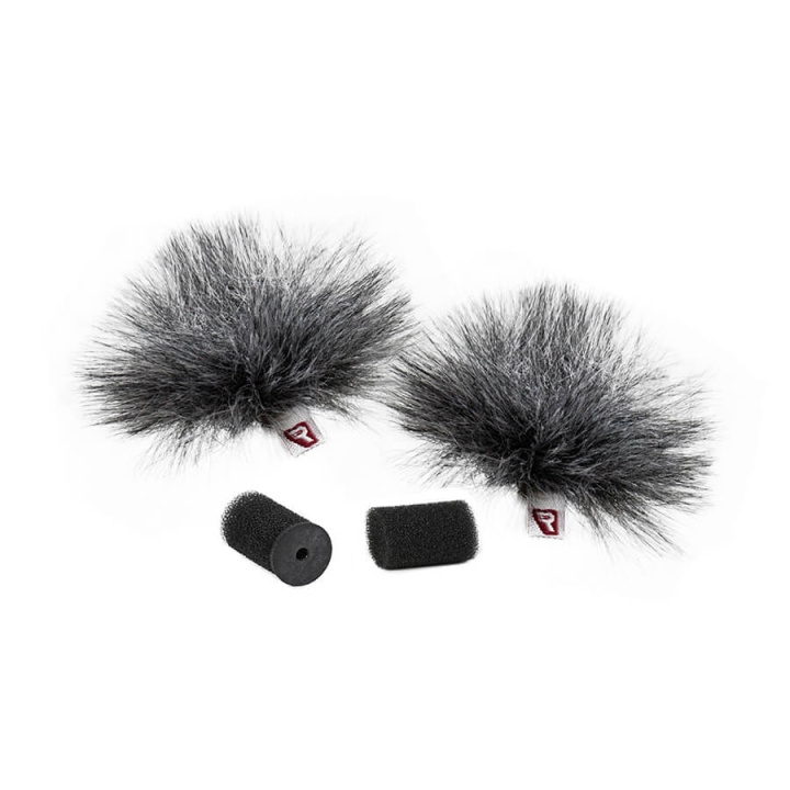 Rycote Windjammer Lavalier Ristretto Par Grå in de groep HOME ELECTRONICS / Audio & Beeld / Handmicrofoons bij TP E-commerce Nordic AB (D12042)