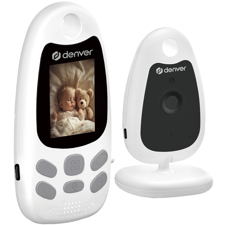 Denver Baby-kamera med monitor in de groep SPEELGOED, KINDER- & BABYPRODUCTEN / Kinderveiligheid / Babyphones bij TP E-commerce Nordic AB (D12080)