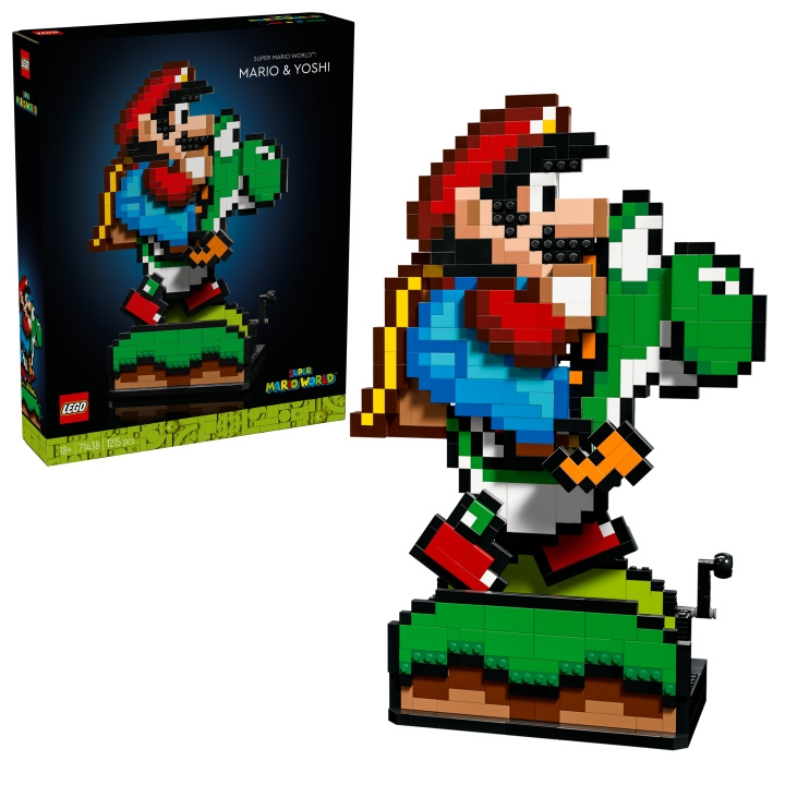 LEGO Super Mario - Super Mario World™: Mario & Yoshi (71438) in de groep SPEELGOED, KINDER- & BABYPRODUCTEN / Speelgoed / Bouwspeelgoed / Lego bij TP E-commerce Nordic AB (D12157)