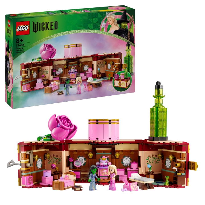 LEGO Wicked - De slaapzaal van Glinda & Elphaba (75683) in de groep SPEELGOED, KINDER- & BABYPRODUCTEN / Speelgoed / Bouwspeelgoed / Lego bij TP E-commerce Nordic AB (D12158)