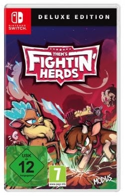 Them\'s Fightin\' Herds (Deluxe Edition) (DE/Multi in Game) (Switch) in de groep HOME ELECTRONICS / Spelconsoles en accessoires / Nintendo Switch / Games bij TP E-commerce Nordic AB (D12163)