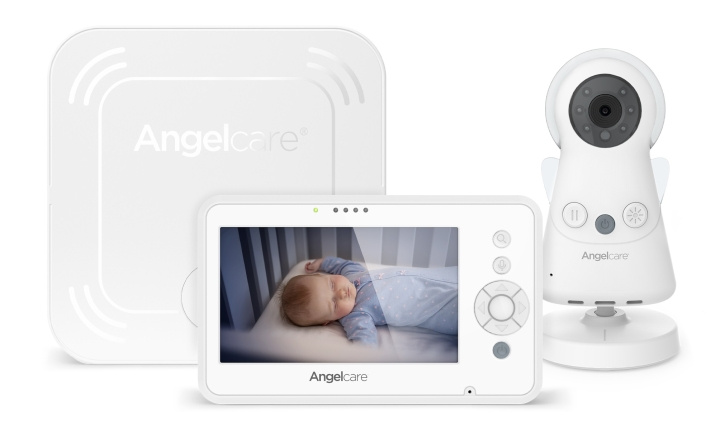 Angelcare Babybewegingsmonitor wit (ANAC25_EU4) in de groep SPEELGOED, KINDER- & BABYPRODUCTEN / Kinderveiligheid / Babyphones bij TP E-commerce Nordic AB (D12176)