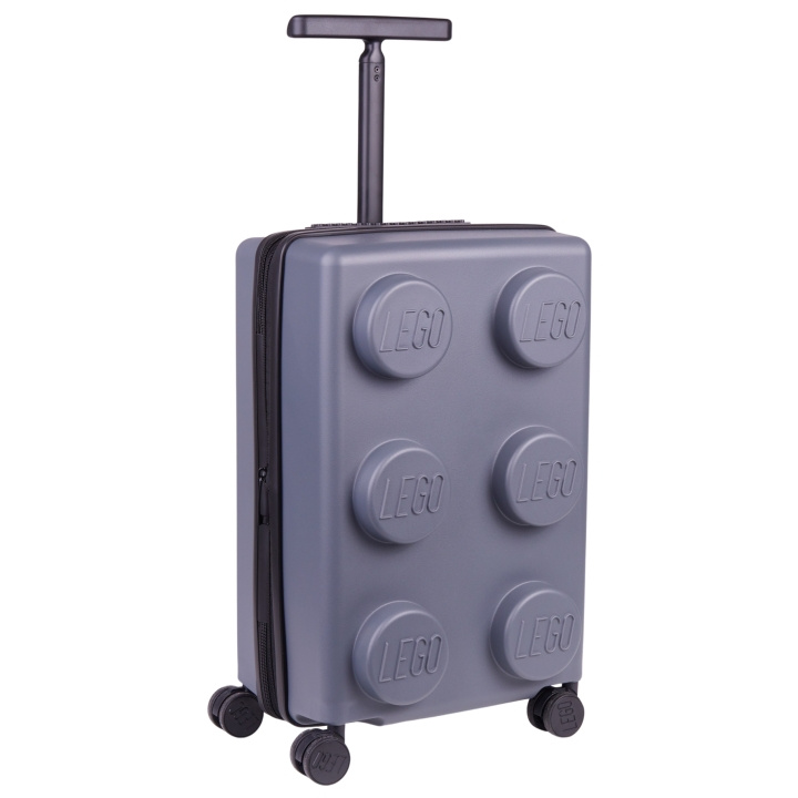 LEGO Brick 2x3 Trolley Uitbreidbaar - Steengrijs (20290-0199) in de groep SPEELGOED, KINDER- & BABYPRODUCTEN / Reizen / Kindertassen / Koffers bij TP E-commerce Nordic AB (D12184)