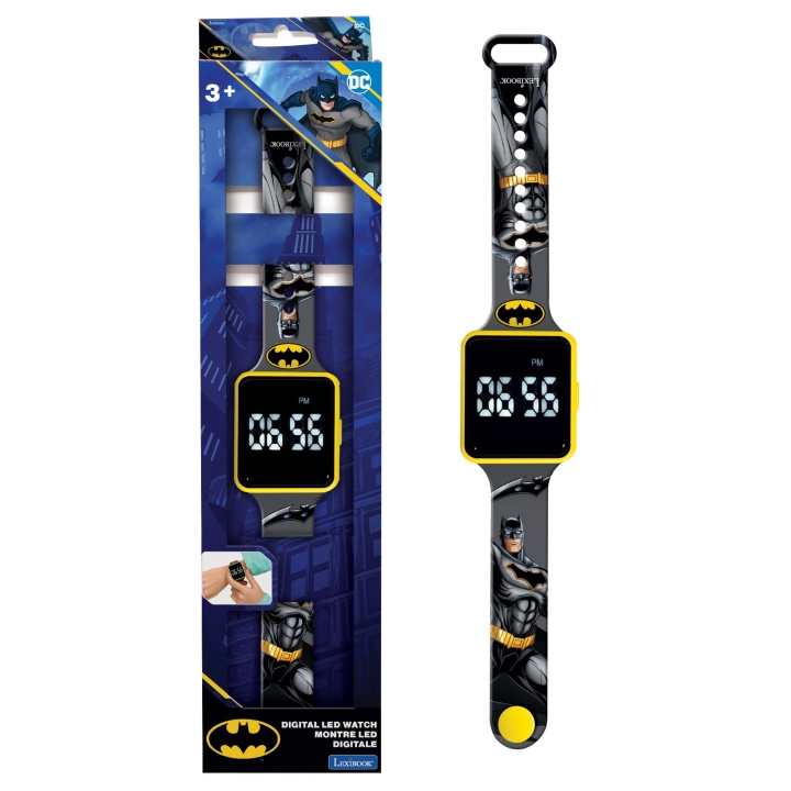 Lexibook Batman LED digitaal horloge - (DMW060BAT) in de groep SPORT, VRIJE TIJD & HOBBY / Accessoires / Klokken bij TP E-commerce Nordic AB (D12223)