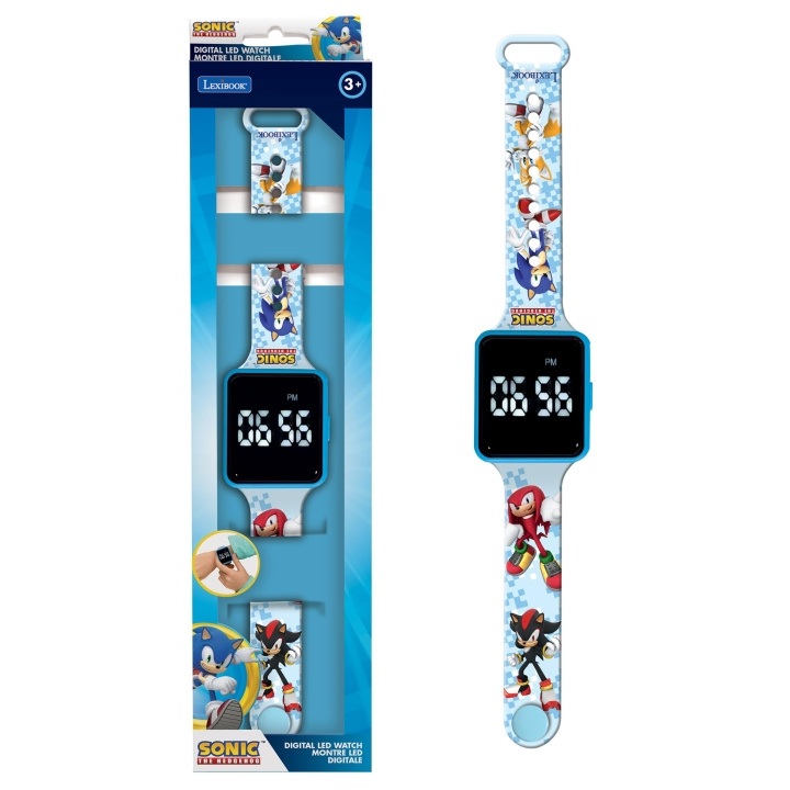 Lexibook Sonic LED horloge - (DMW060SN) in de groep SPORT, VRIJE TIJD & HOBBY / Smartwatch & Activiteitsmeters / Smartwatch voor kinderen bij TP E-commerce Nordic AB (D12224)