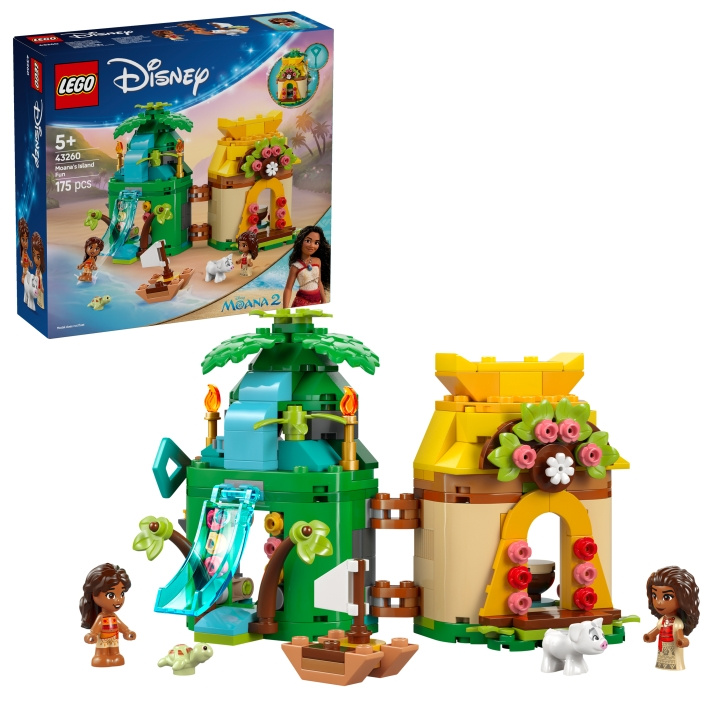 LEGO Disney Prinses - Moana\'s Eilandpret (43260) in de groep SPEELGOED, KINDER- & BABYPRODUCTEN / Speelgoed / Bouwspeelgoed / Lego bij TP E-commerce Nordic AB (D12237)