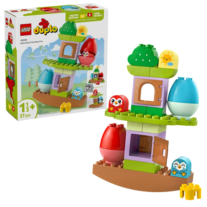 LEGO DUPLO Mijn Eerste - Balans- en Stapelboom (10440) in de groep SPEELGOED, KINDER- & BABYPRODUCTEN / Speelgoed / Bouwspeelgoed / Lego bij TP E-commerce Nordic AB (D12240)