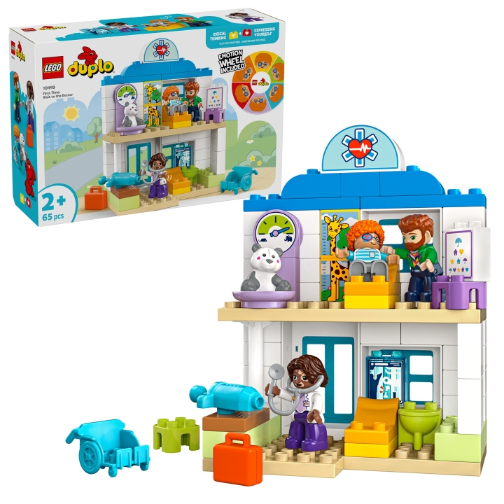 LEGO DUPLO-Stad - De eerste keer: Bezoek aan de dokter (10449) in de groep SPEELGOED, KINDER- & BABYPRODUCTEN / Speelgoed / Bouwspeelgoed / Lego bij TP E-commerce Nordic AB (D12242)