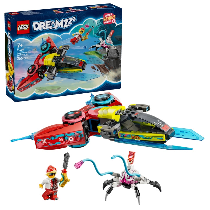 LEGO DREAMZzz - Cooper\'s Gaming Controller Jet (71489) in de groep SPEELGOED, KINDER- & BABYPRODUCTEN / Speelgoed / Bouwspeelgoed / Lego bij TP E-commerce Nordic AB (D12247)