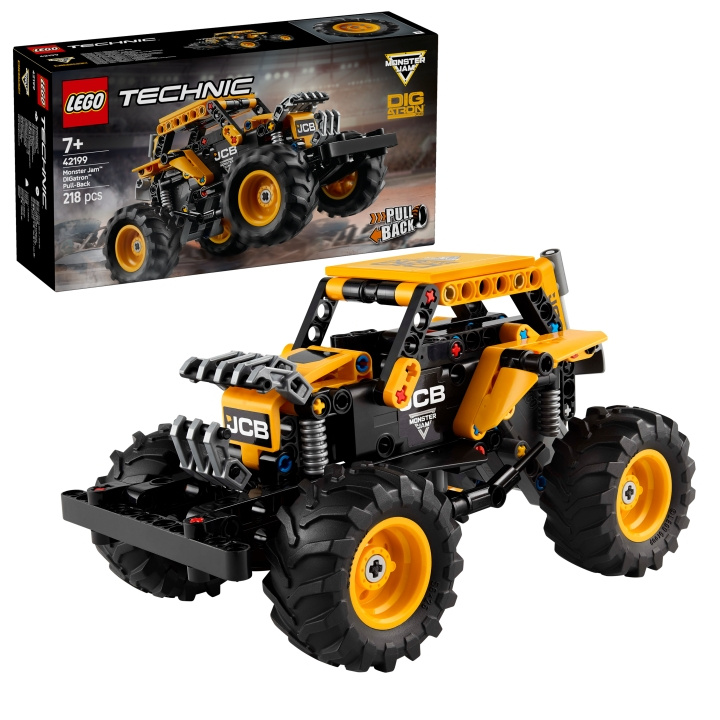 LEGO Technic - Monster Jam DIGatron Pull-Back (42199) in de groep SPEELGOED, KINDER- & BABYPRODUCTEN / Speelgoed / Bouwspeelgoed / Lego bij TP E-commerce Nordic AB (D12254)