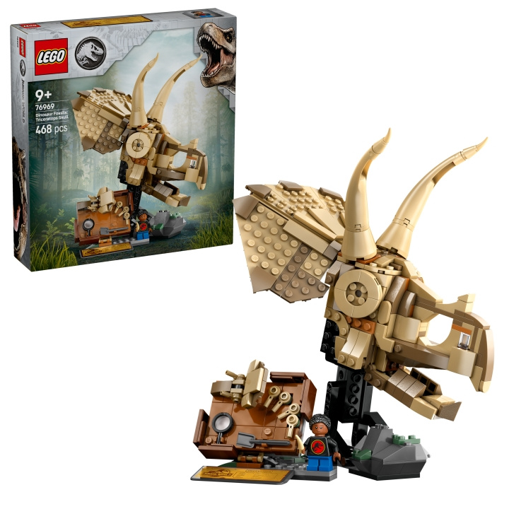 LEGO Jurassic World - Dinosaurus Fossielen: Triceratops Schedel (76969) in de groep SPEELGOED, KINDER- & BABYPRODUCTEN / Speelgoed / Bouwspeelgoed / Lego bij TP E-commerce Nordic AB (D12266)