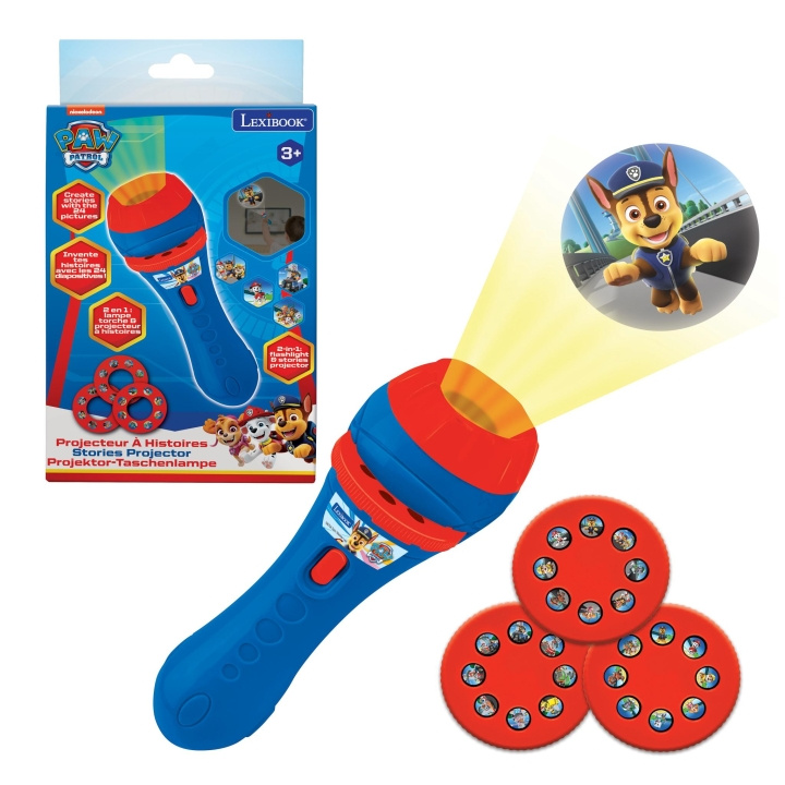 Lexibook Paw Patrol Verhalen Projector en Zaklamp - (LTC050PA) in de groep HOME ELECTRONICS / Audio & Beeld / Thuisbioscoop, Hifi en Draagbaar / Projectoren & Accessoires bij TP E-commerce Nordic AB (D12270)