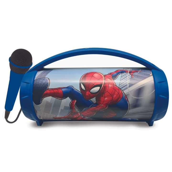 Lexibook Spider-Man Bluetooth® Light Speaker met Microfoon (BTP585SPZ) in de groep HOME ELECTRONICS / Audio & Beeld / Luidsprekers & accessoires / Bluetooth-luidsprekers bij TP E-commerce Nordic AB (D12279)