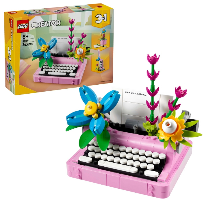 LEGO LEGO Creator - Schrijfmachine met bloemen (31169) in de groep SPEELGOED, KINDER- & BABYPRODUCTEN / Speelgoed / Bouwspeelgoed / Lego bij TP E-commerce Nordic AB (D12281)