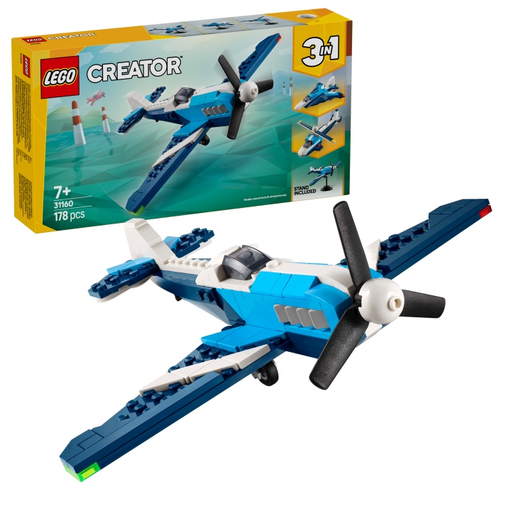 LEGO LEGO Schepper - Racevliegtuig (31160) in de groep SPEELGOED, KINDER- & BABYPRODUCTEN / Speelgoed / Bouwspeelgoed / Lego bij TP E-commerce Nordic AB (D12291)