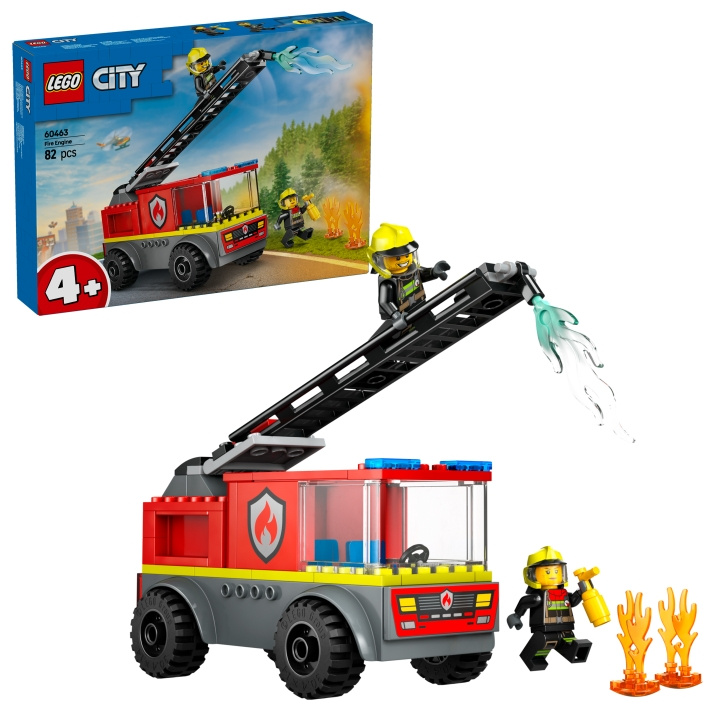 LEGO LEGO Stad - Brandweerauto met Ladder (60463) in de groep SPEELGOED, KINDER- & BABYPRODUCTEN / Speelgoed / Bouwspeelgoed / Lego bij TP E-commerce Nordic AB (D12301)