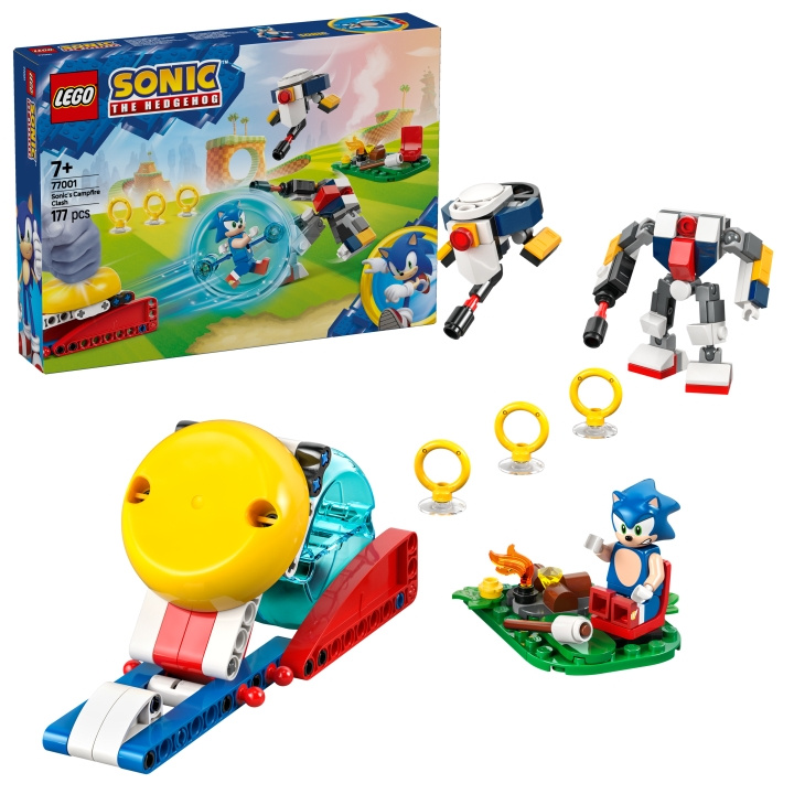 LEGO Sonic - Sonic\'s Kampvuur Clash (77001) in de groep SPEELGOED, KINDER- & BABYPRODUCTEN / Speelgoed / Bouwspeelgoed / Lego bij TP E-commerce Nordic AB (D12307)