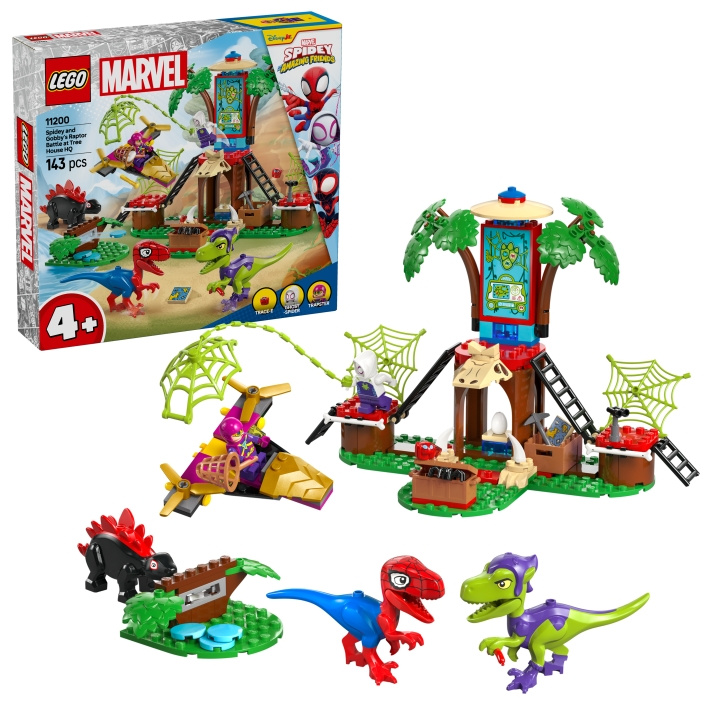 LEGO Spidey - Spidey en Gobby\'s roofvogelgevecht in boomhut HQ (11200) in de groep SPEELGOED, KINDER- & BABYPRODUCTEN / Speelgoed / Bouwspeelgoed / Lego bij TP E-commerce Nordic AB (D12313)