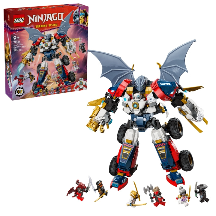 LEGO Ninjago - Zane\'s Ultra Combiner Mech (71834) in de groep SPEELGOED, KINDER- & BABYPRODUCTEN / Speelgoed / Figuren, Miniaturen & accessoires bij TP E-commerce Nordic AB (D12317)