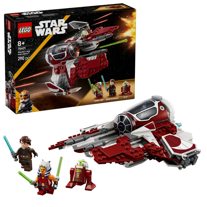 LEGO Star Wars TM - Ahsoka\'s Jedi Interceptor (75401) in de groep SPEELGOED, KINDER- & BABYPRODUCTEN / Speelgoed / Bouwspeelgoed / Lego bij TP E-commerce Nordic AB (D12318)