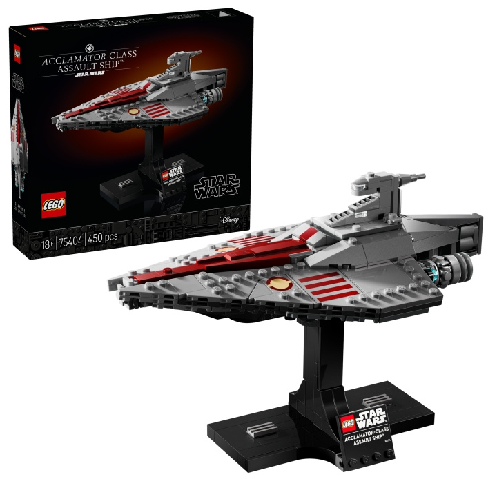 LEGO Star Wars TM - Acclamator-klasse aanvalsschip (75404) in de groep SPEELGOED, KINDER- & BABYPRODUCTEN / Speelgoed / Bouwspeelgoed / Lego bij TP E-commerce Nordic AB (D12320)