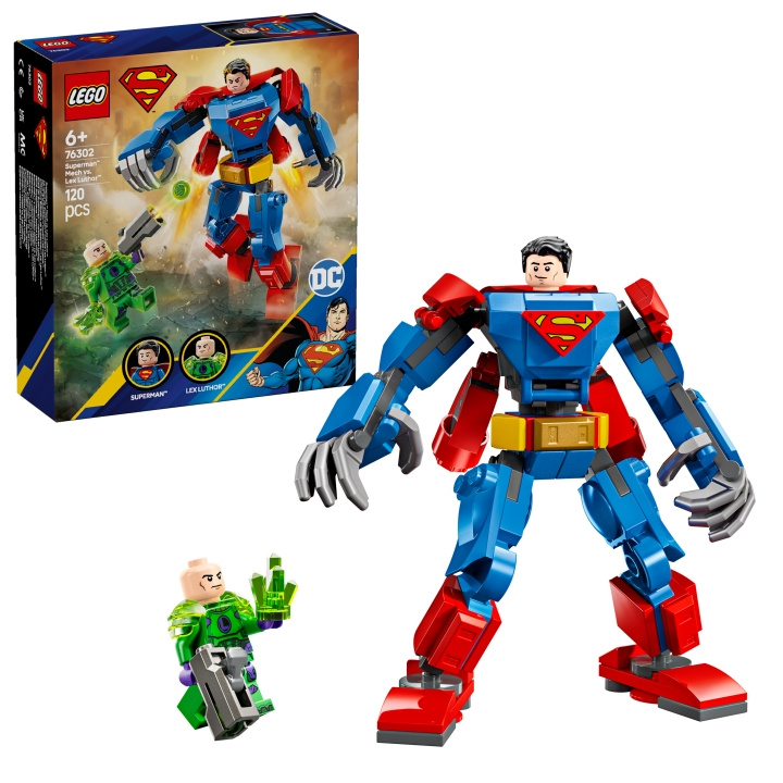 LEGO Superhelden - Superman™ Mech vs. Lex Luthor™ (76302) in de groep SPEELGOED, KINDER- & BABYPRODUCTEN / Speelgoed / Bouwspeelgoed / Lego bij TP E-commerce Nordic AB (D12322)