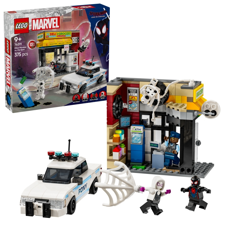 LEGO Superhelden - Spider-Verse: Miles Morales vs. The Spot (76311) in de groep SPEELGOED, KINDER- & BABYPRODUCTEN / Speelgoed / Bouwspeelgoed / Lego bij TP E-commerce Nordic AB (D12324)