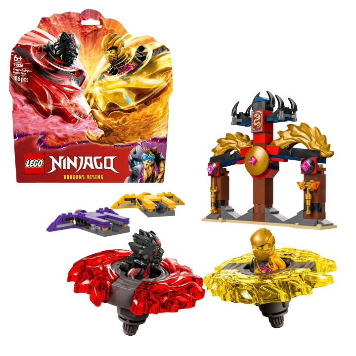 LEGO Ninjago - Draak Spinjitzu Strijd Pakket (71826) in de groep SPEELGOED, KINDER- & BABYPRODUCTEN / Speelgoed / Figuren, Miniaturen & accessoires bij TP E-commerce Nordic AB (D12325)