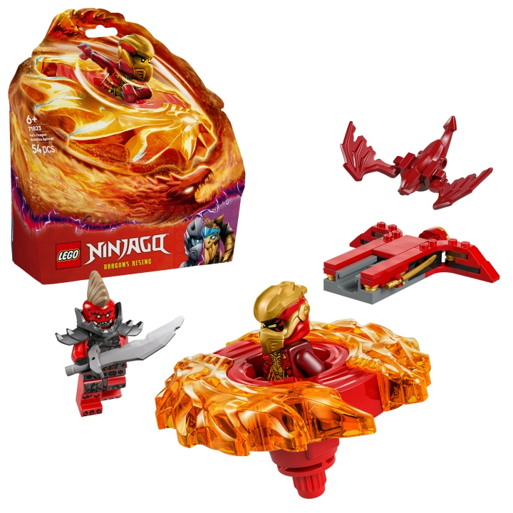 LEGO Ninjago - Kai\'s Draak Spinjitzu Spinner (71823) in de groep SPEELGOED, KINDER- & BABYPRODUCTEN / Speelgoed / Figuren, Miniaturen & accessoires bij TP E-commerce Nordic AB (D12344)