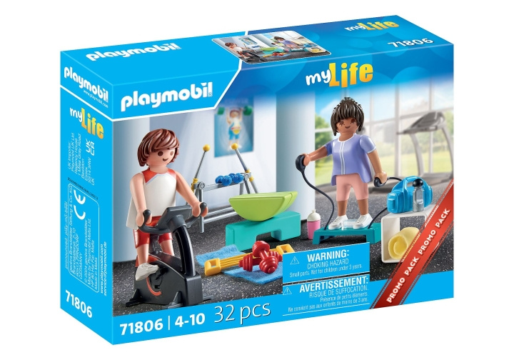 Playmobil Fitnesstraining (71806) in de groep SPEELGOED, KINDER- & BABYPRODUCTEN / Speelgoed / Speelset bij TP E-commerce Nordic AB (D12363)