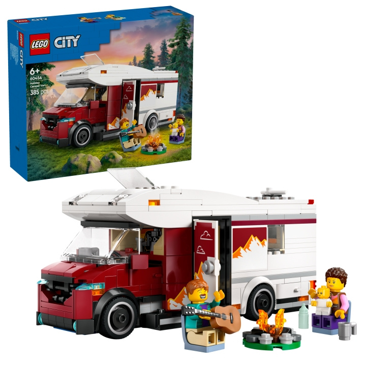 LEGO LEGO City - Vakantie Adventure Camper Van (60454) in de groep SPEELGOED, KINDER- & BABYPRODUCTEN / Speelgoed / Bouwspeelgoed / Lego bij TP E-commerce Nordic AB (D12418)