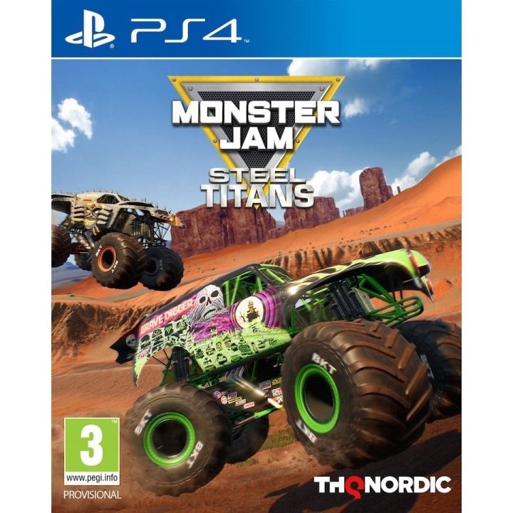 Monster Jam: Steel Titans (PS4) in de groep HOME ELECTRONICS / Spelconsoles en accessoires / Sony PlayStation 4 / Spel bij TP E-commerce Nordic AB (D12428)