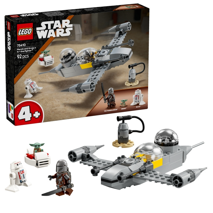 LEGO Star Wars TM - Mando en Grogu\'s N-1 Starfighter (75410) in de groep SPEELGOED, KINDER- & BABYPRODUCTEN / Speelgoed / Bouwspeelgoed / Lego bij TP E-commerce Nordic AB (D12435)