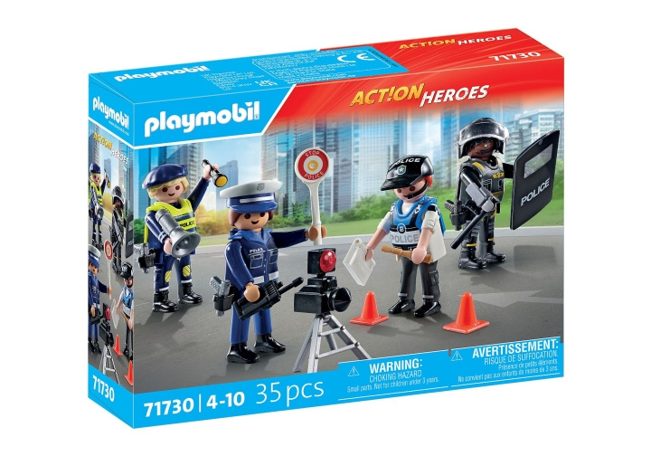 Playmobil Set Politie Figuren (71730) in de groep SPEELGOED, KINDER- & BABYPRODUCTEN / Speelgoed / Speelset bij TP E-commerce Nordic AB (D12437)