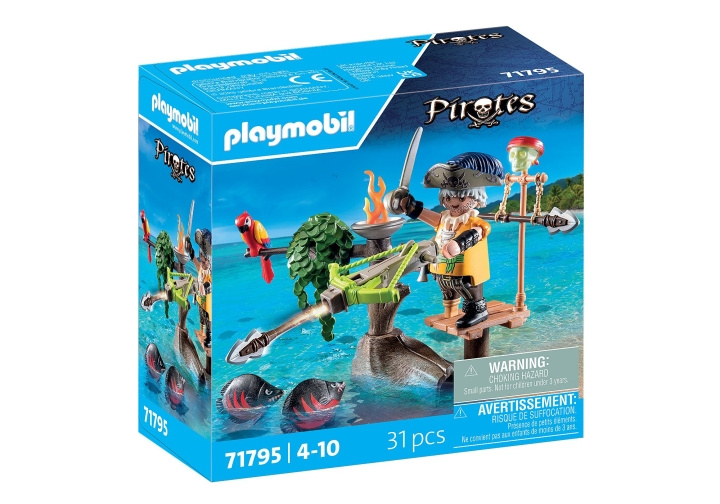 Playmobil Piraat met ballista (71795) in de groep SPEELGOED, KINDER- & BABYPRODUCTEN / Speelgoed / Speelset bij TP E-commerce Nordic AB (D12439)