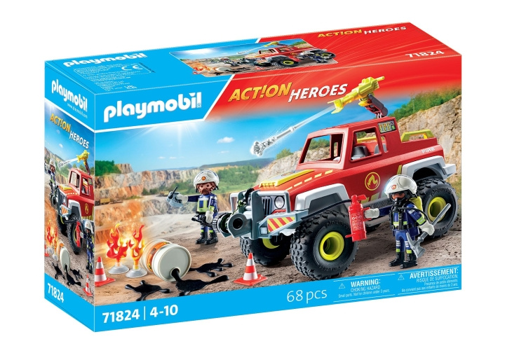 Playmobil Brandweerwagen (71824) in de groep SPEELGOED, KINDER- & BABYPRODUCTEN / Speelgoed / Speelset bij TP E-commerce Nordic AB (D12440)