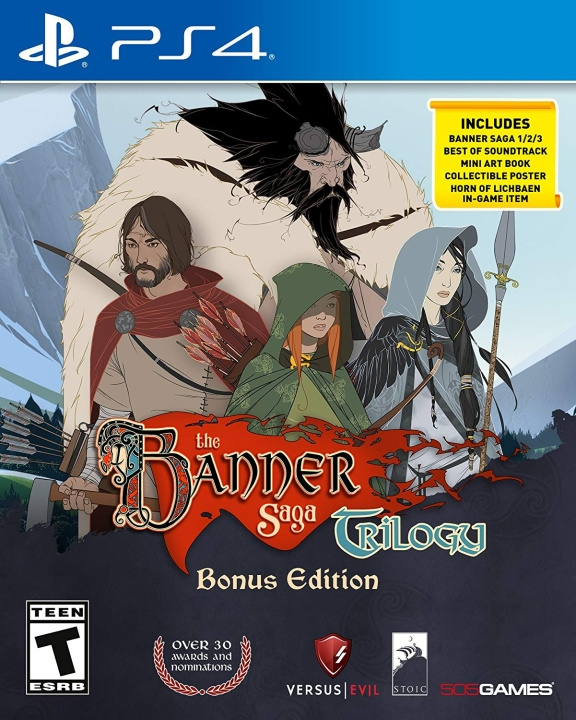 The Banner Saga Trilogy Bonus Edition (Import) (PS4) in de groep HOME ELECTRONICS / Spelconsoles en accessoires / Sony PlayStation 4 / Spel bij TP E-commerce Nordic AB (D12484)