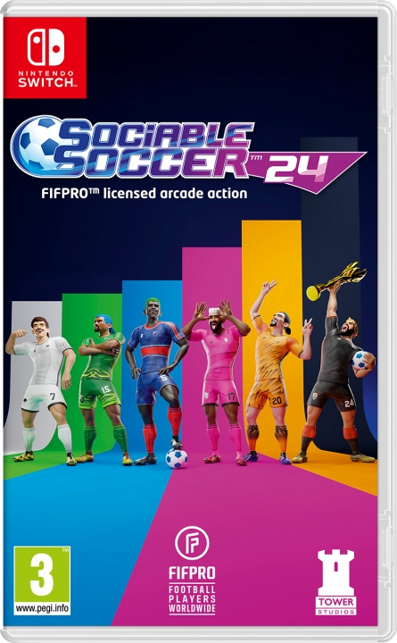 Sociable Soccer 24 (Switch) in de groep HOME ELECTRONICS / Spelconsoles en accessoires / Nintendo Switch / Games bij TP E-commerce Nordic AB (D12518)