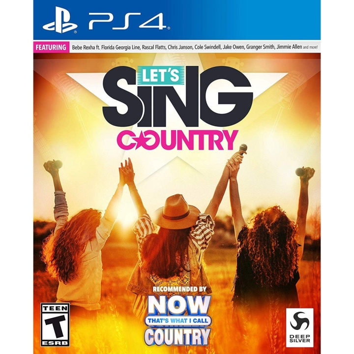 Let\'s Sing Country (Import) (PS4) in de groep HOME ELECTRONICS / Spelconsoles en accessoires / Sony PlayStation 4 / Spel bij TP E-commerce Nordic AB (D12541)