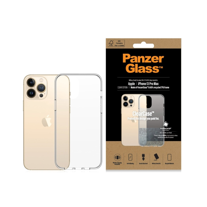 PanzerGlass - ClearCase iPhone 13 Pro Max - Transparant in de groep SMARTPHONE & TABLETS / Mobielbescherming / Apple / iPhone 13 Pro Max bij TP E-commerce Nordic AB (D12556)