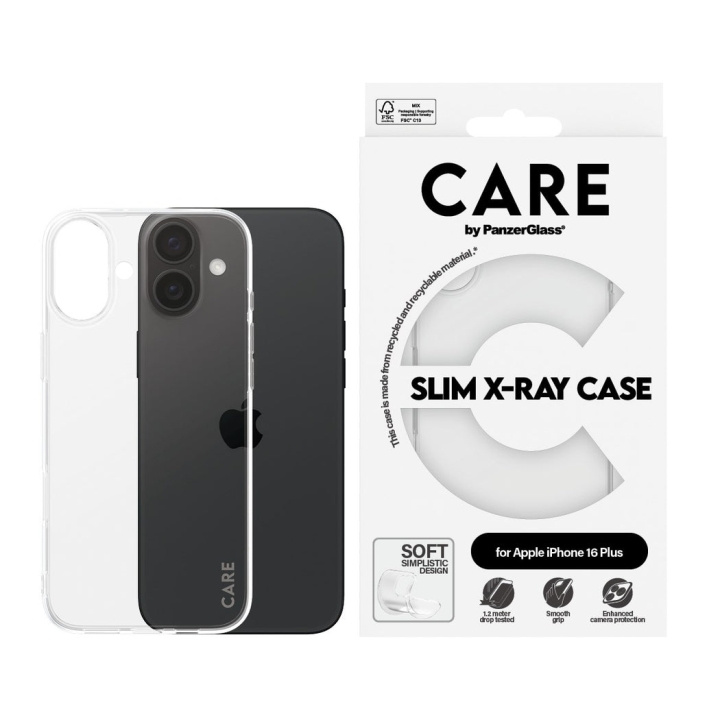 CARE by PanzerGlass - Behuizing - iPhone 16 Plus in de groep SMARTPHONE & TABLETS / Mobielbescherming / Apple / iPhone 16 bij TP E-commerce Nordic AB (D12570)