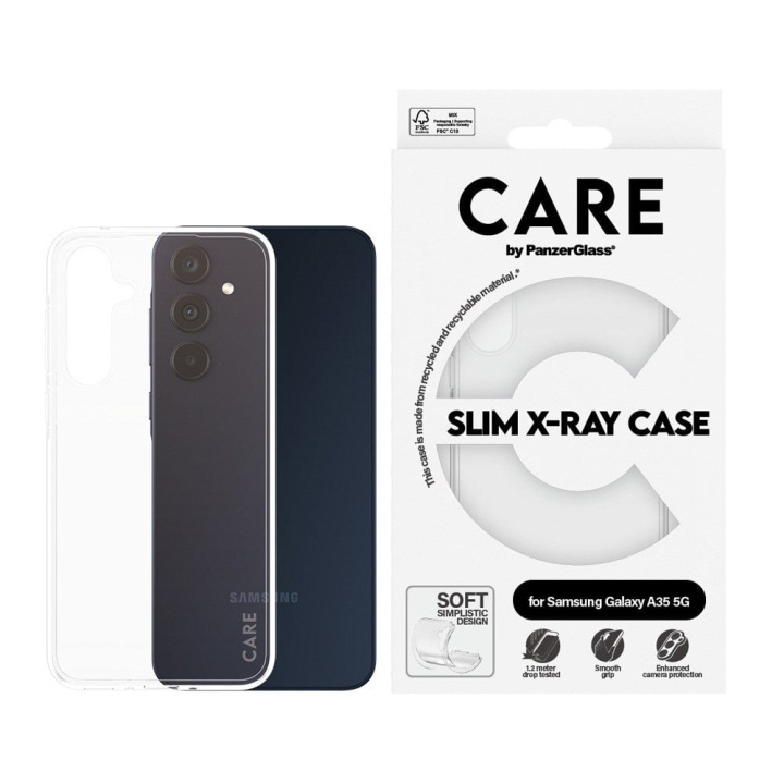 CARE by PanzerGlass - Behuizing - Samsung A35 5G in de groep SMARTPHONE & TABLETS / Mobielbescherming / Samsung bij TP E-commerce Nordic AB (D12582)