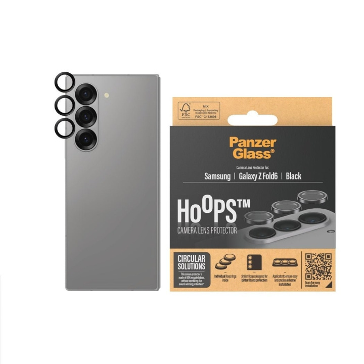 PanzerGlass HOOPS - Lensbescherming - Samsung Galaxy Z Fold6 in de groep SMARTPHONE & TABLETS / Mobielbescherming / Samsung bij TP E-commerce Nordic AB (D12601)